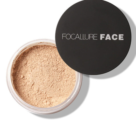 FOCALLURE oil control, breathable makeup, transparent powder, 24-hour long-lasting anti-sweat, no makeup powder