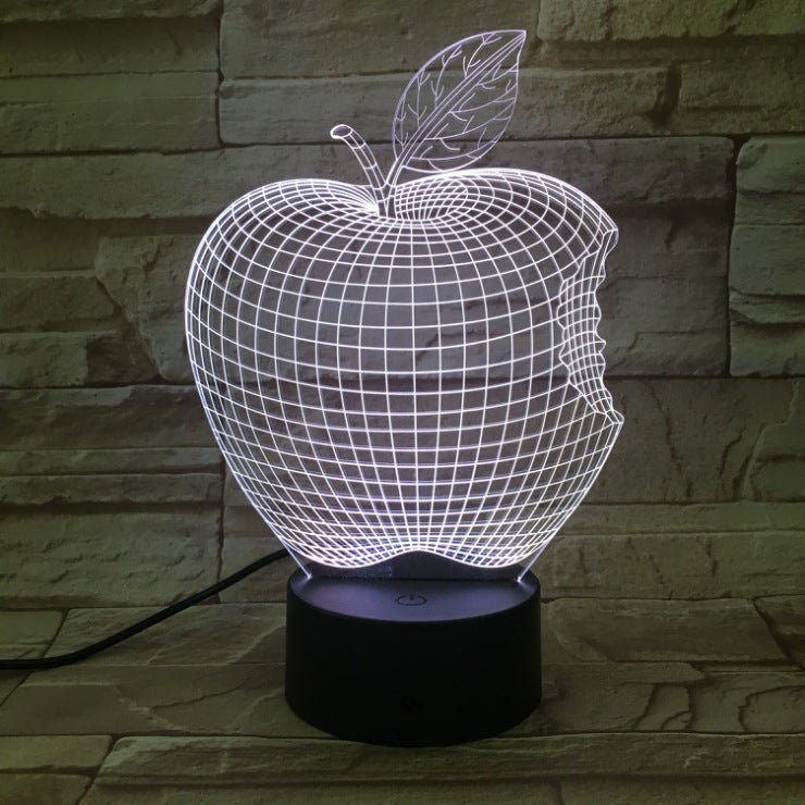 3D Fruit Colorful Night Light - DunbiBeauty, LLC