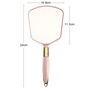 4 Colors Square Makeup Mirrors Handheld Toilet Table Cosmetic Looking Glass - DunbiBeauty, LLC