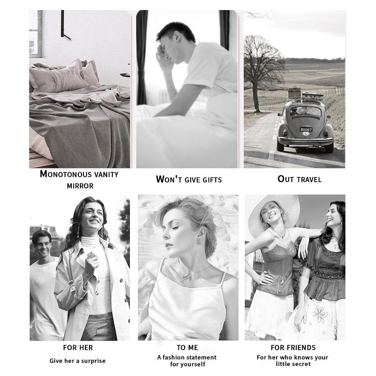 Portable Cosmetic Mirror|Stainless Steel - Japanese, Japan, Girl, Kawaii, Cute, Anime, Manga Style, Peace, Sushi, Tokyo, Cherry Blossoms (Designed by Dunbi)