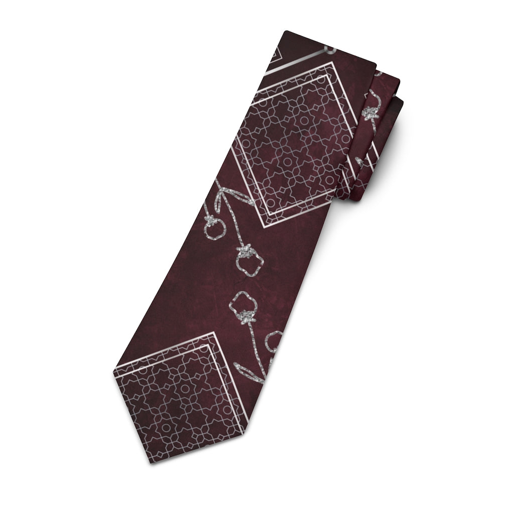 Red Titanium Gentleman's Business Tie Printify