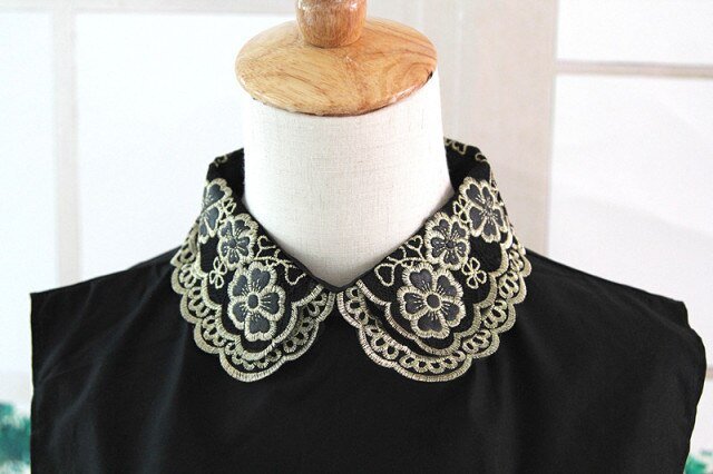 Lace Retro Vintage False Shirt Collar - DunbiBeauty, LLC