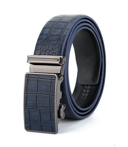 Men's automatic buckle belt