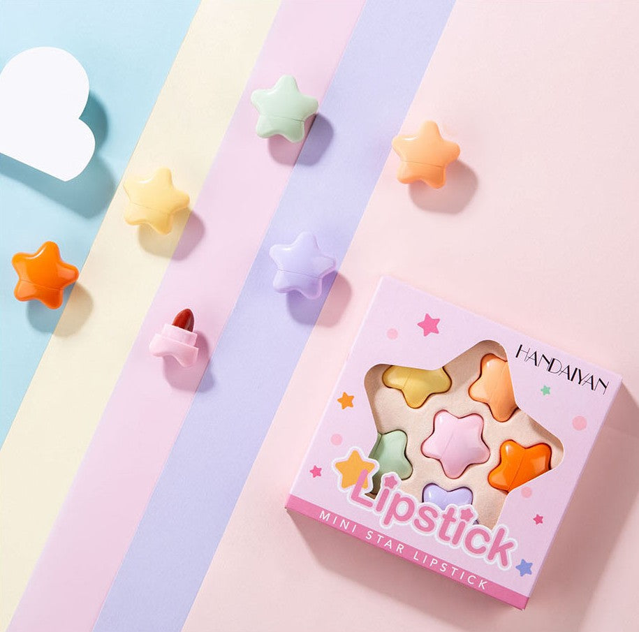Mini Star Lipstick 6 Colors Lipstick Set