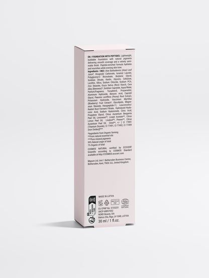 Foundation with Peptides,  25 Medium Warm