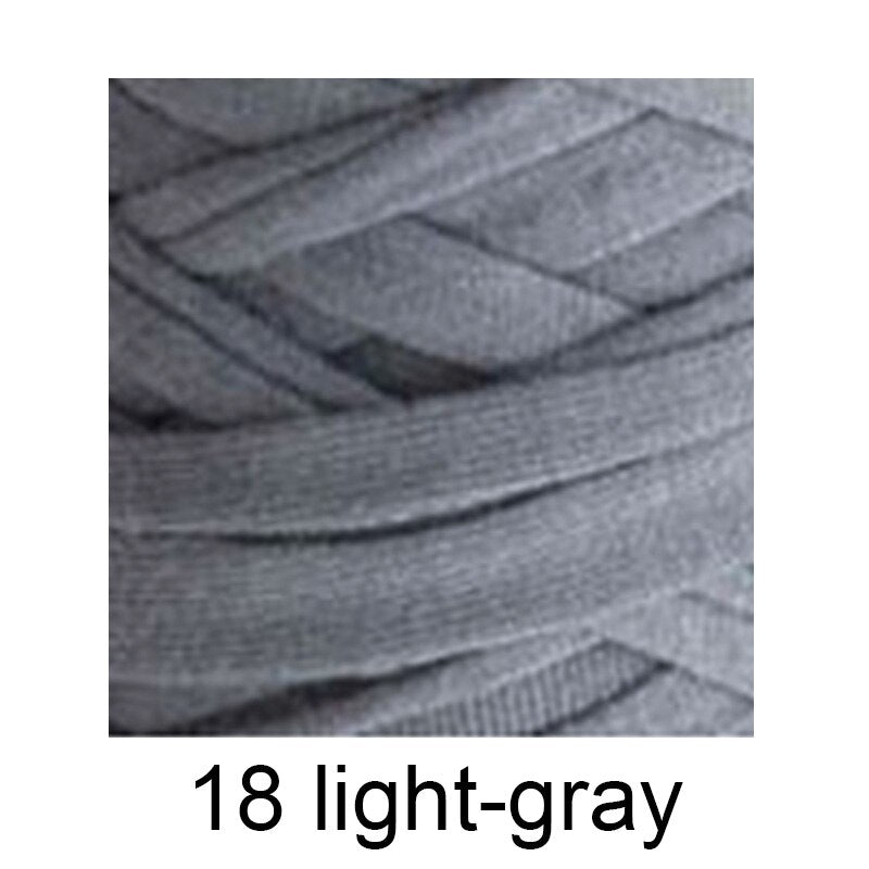 210g/pcs Fancy Yarns For Hand Knitting Thick Thread Crochet Cloth Yarn DIY bag handbag carpet cushion Cotton Cloth T-Shirt Yarn