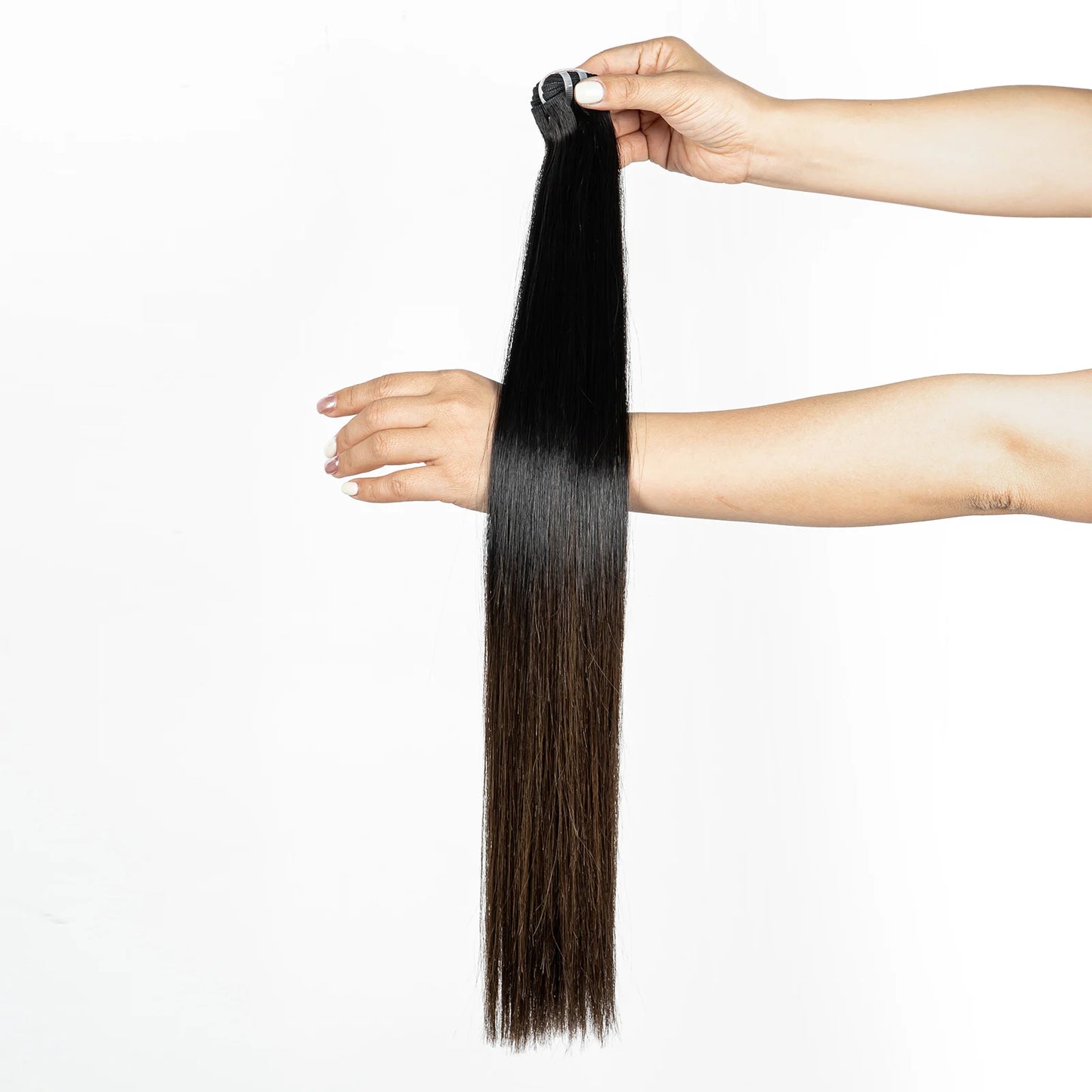 15A Double Drawn Human Hair Bundles Vietnamese Raw Virgin Bone Straight Human Hair Bundles 1BT4 Ombre Hair Extension 100g/bundle