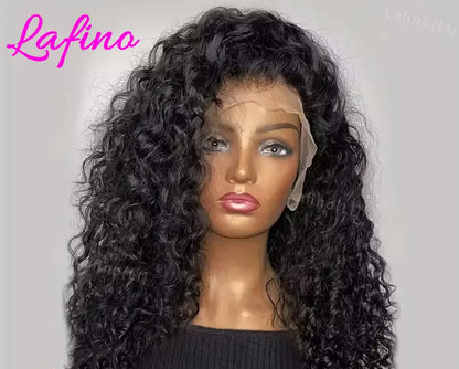 Curly Human Hair Wigs For Women Water Wave Lace Front Wig 13x4 13x6 Lace Frontal Deep Wave Wig 100% Human Hair Hd Lace Wigs