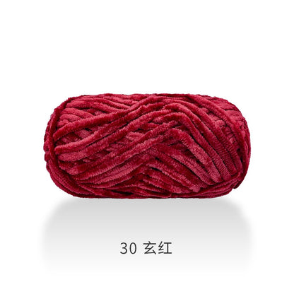 100g / 80M Chenille Velvet Yarn Knitting Wool Thick Warm Crochet Knitting Yarns Cotton Baby Wool DIY hand-knitted Sweater