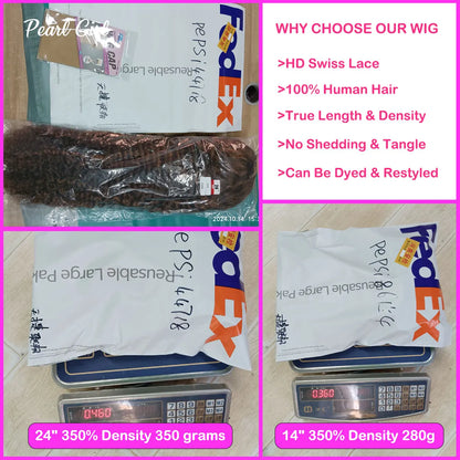 Human Hair Afro Kinky Curly 360 Full Lace Wig Preplucked with Curly Baby Hair 13x6 13x4 HD Transparent Lace Frontal Glueless Wig