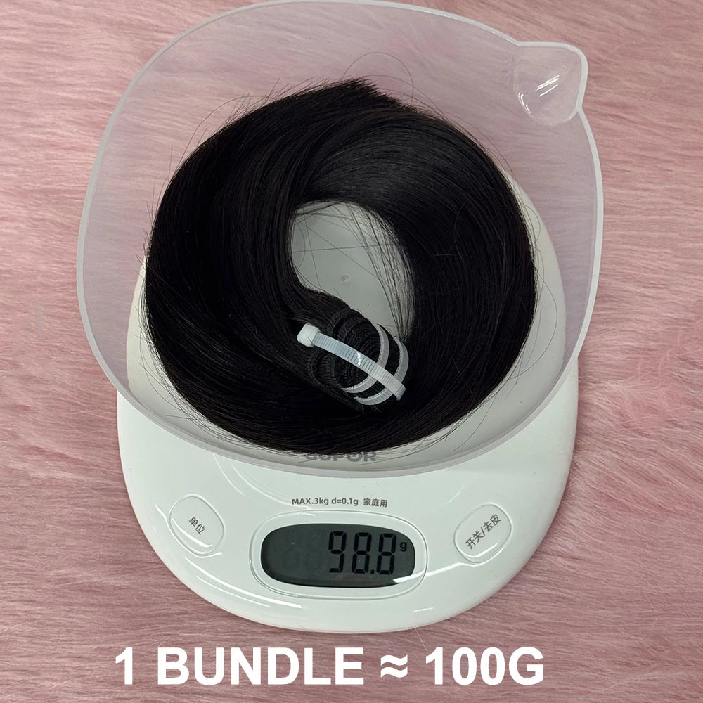 16A Double Drawn Vietnamese Raw Human Hair Bundles Bone Straight Bundles Human Hair Bundles Hair Extensions 100g/bundle
