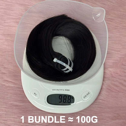 16A Double Drawn Vietnamese Raw Human Hair Bundles Bone Straight Bundles Human Hair Bundles Hair Extensions 100g/bundle