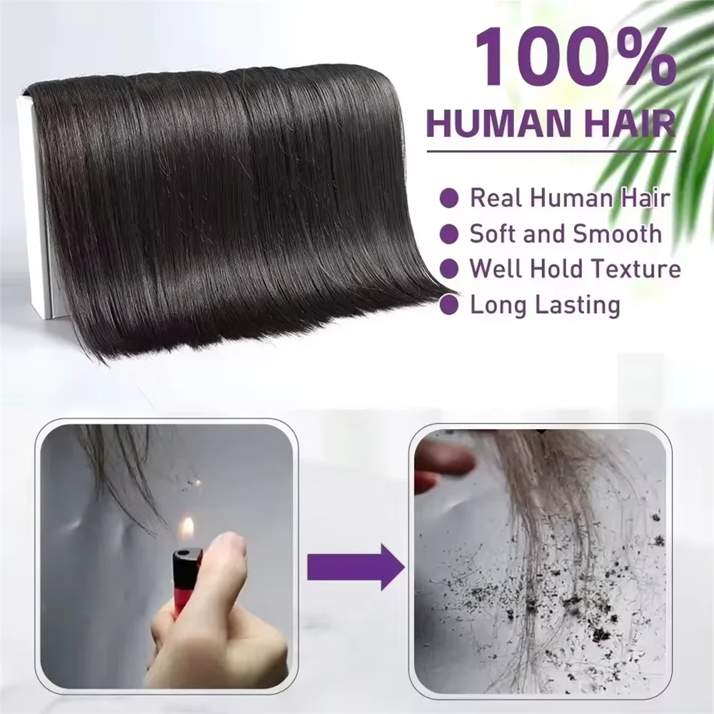 Straight Human Hair Bundles Brazilian Weave Human Hair Bundles Top Quality Natural Black Bundles Human Hair Remy Hair