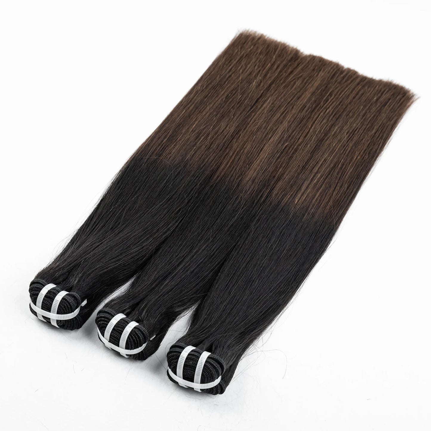 15A Double Drawn Human Hair Bundles Vietnamese Raw Virgin Bone Straight Human Hair Bundles 1BT4 Ombre Hair Extension 100g/bundle