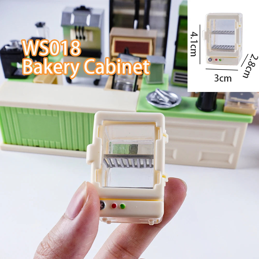 1:12 Scale Miniature Dollhouse Coffee Machine Accessories Blender Juicer Appliance Model Doll Furniture Play Mini Kitchen Toy