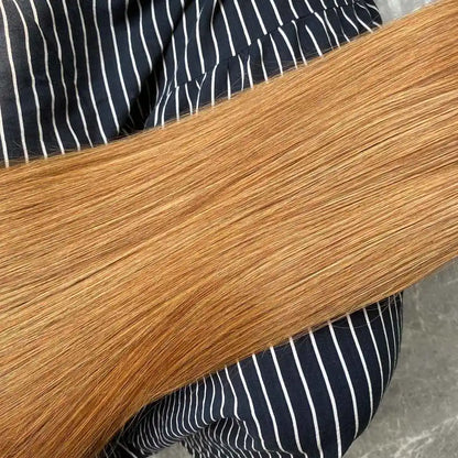 #27 Straight Human Hair Bundles 3 Bundles 8-30 Inch 100g/Bundle Brazilian Virgin Honey Blonde Hair Extensions Weave Gold Hair