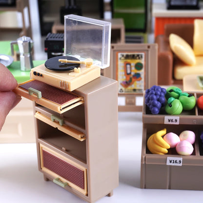 1:12 Scale Miniature Dollhouse Coffee Machine Accessories Blender Juicer Appliance Model Doll Furniture Play Mini Kitchen Toy