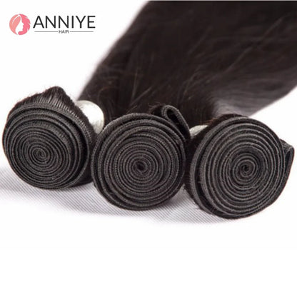 Straight Bundles Human Hair Brazilian Human Hair Bundles Remy Extensions 1/3/4 Bundle Raw Hair Extensions Wholesale Long Hair