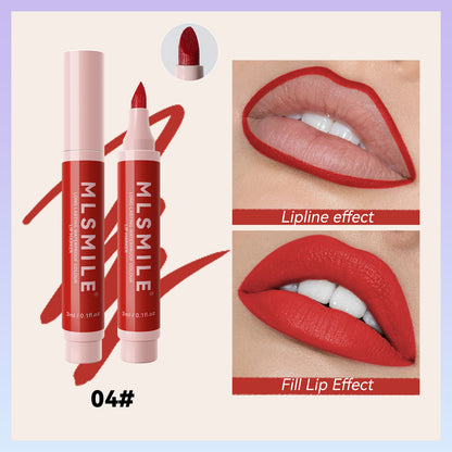 Lip Liner Waterproof No Stain On Cup Lipstick Multifunctional