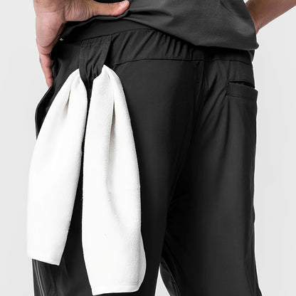 Men's Fitness Pants Sports Trousers Men's Sparkling Style Jogger Pants