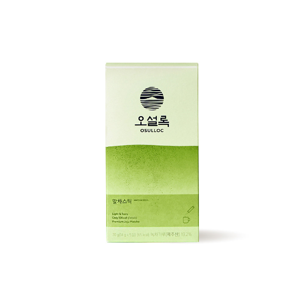 OSULLOC Organic Matcha Stick (5 sticks)