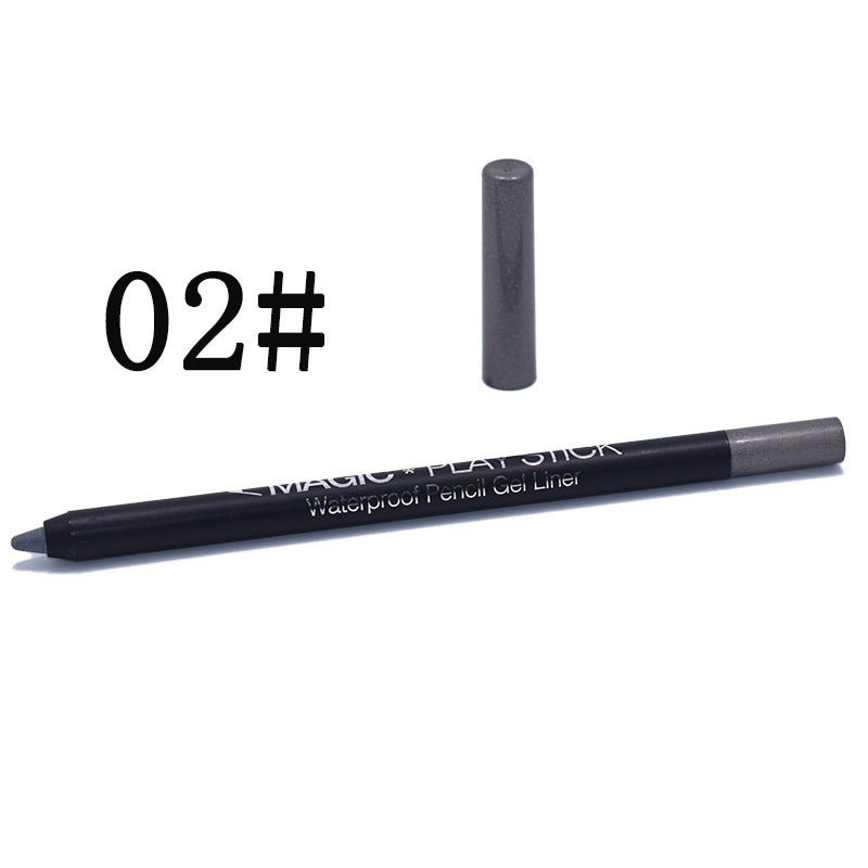 12 Color Eyeliner Pencil Pearl Eyes Lying Silkworm - DunbiBeauty, LLC