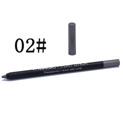 12 Color Eyeliner Pencil Pearl Eyes Lying Silkworm - DunbiBeauty, LLC
