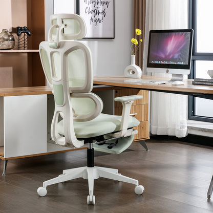 Ergonomic Mesh Office Chair with 2D Adjustable Armrest,High Back Desk Computer Chair,Ergonomic Office Chair with Wheels for Home &amp; Office