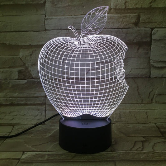 3D Fruit Colorful Night Light - DunbiBeauty, LLC