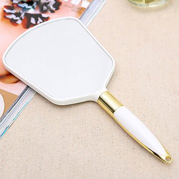 4 Colors Square Makeup Mirrors Handheld Toilet Table Cosmetic Looking Glass - DunbiBeauty, LLC