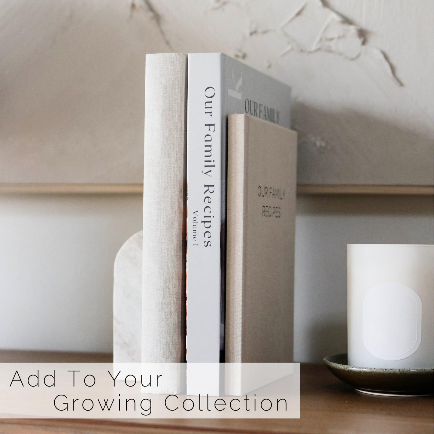 Recipe Book To Write In Your Own Recipes - Large Blank DIY Personalized Family Cookbook Journal, Fits 200 Empty Recipe Templates to Fill In Your Own Recipes - Custom Cooking Notebook Keepsake - 11x8