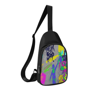 Chest Bags Graffiti, Paint, Art, Spray Painting, Don't Give Up, Inspirational, Motivational (Designed by Dunbi)