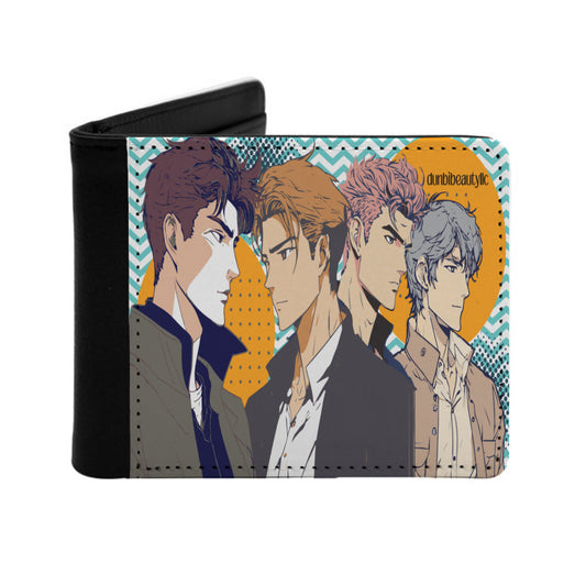 Customized Men's Wallet｜PU - Anime, Nostalgia, Guy Crush, Boys, Emotions, Friendship, Handsome (Designed by Dunbi)