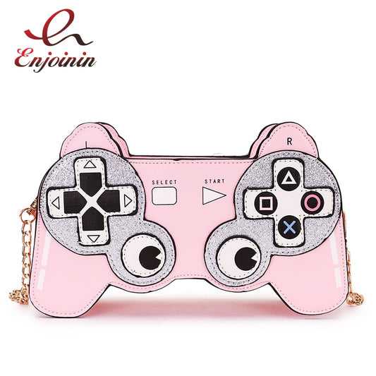 Zabawna Women's Video Game Controller Shoulder Bag Dsers