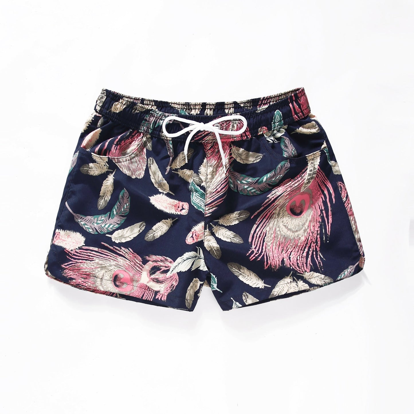 Blue Beach Shorts Quick Dry Swim Shorts Oversized Loose Boxer Shorts - DunbiBeauty, LLC