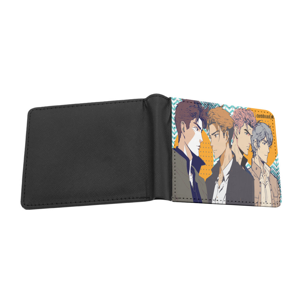 Customized Men's Wallet｜PU - Anime, Nostalgia, Guy Crush, Boys, Emotions, Friendship, Handsome (Designed by Dunbi)
