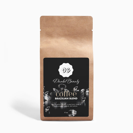 Cocoa Powder, Caramel and Walnut Brazilian Blend Coffee - DunbiBeauty, LLC