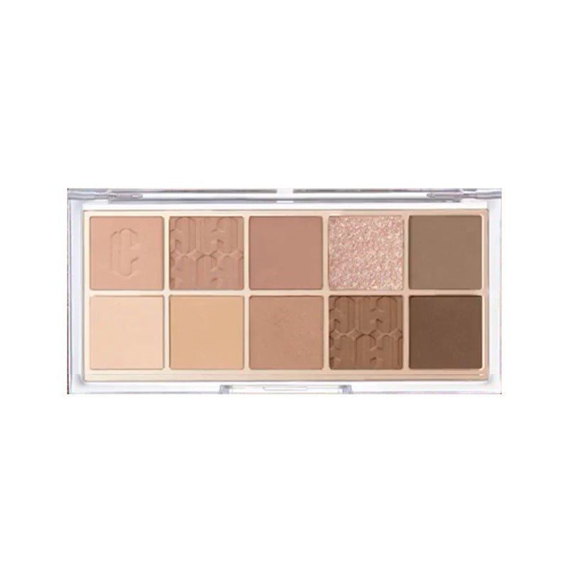 Earth Matte Ten Color Eyeshadow Palette - DunbiBeauty, LLC