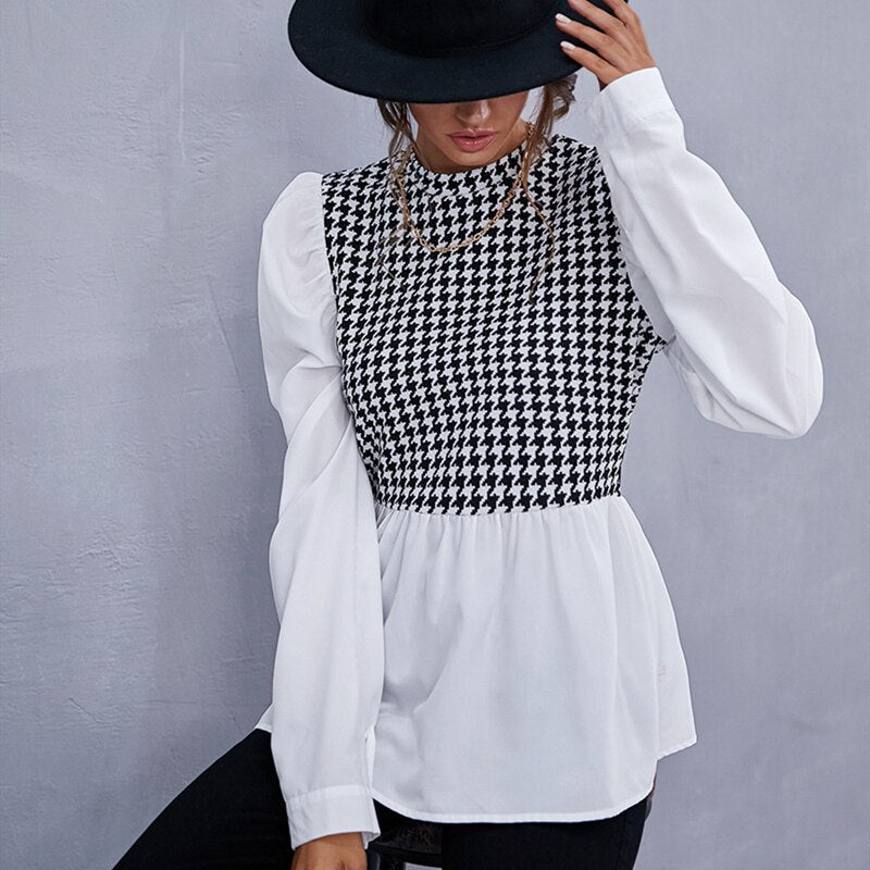 Elegant O-Neck Blouse - DunbiBeauty, LLC