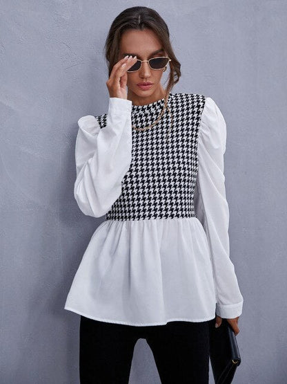 Elegant O-Neck Blouse - DunbiBeauty, LLC