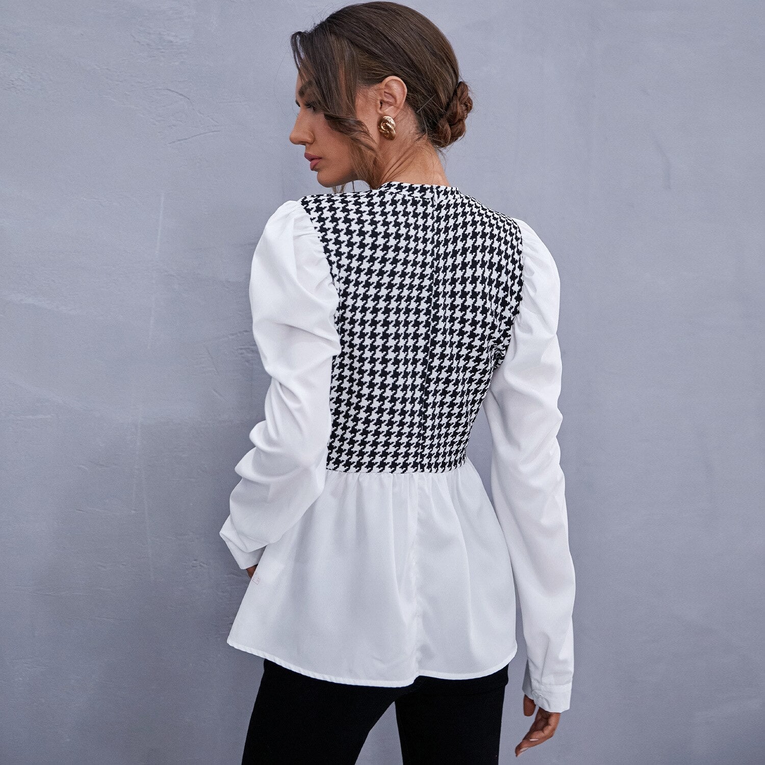 Elegant O-Neck Blouse - DunbiBeauty, LLC
