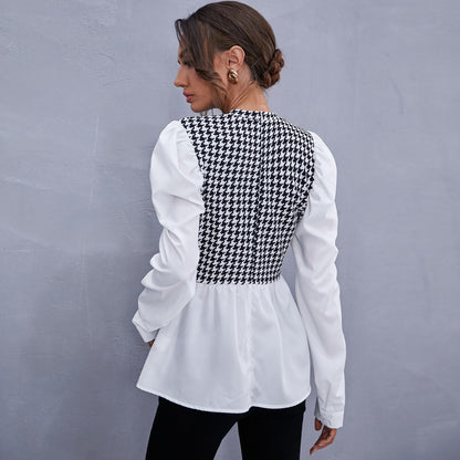 Elegant O-Neck Blouse - DunbiBeauty, LLC