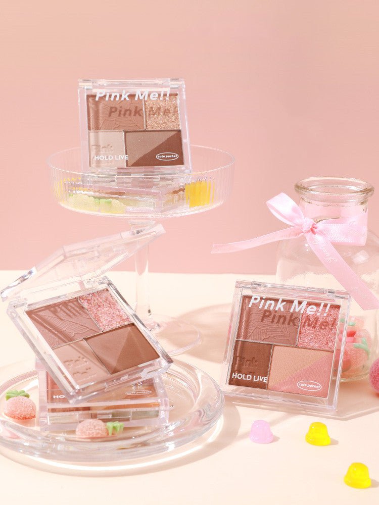 Fingertip Magic Eyeshadow Newbie Low Saturation Milk Tea Earth Color Pearl Matte - DunbiBeauty, LLC