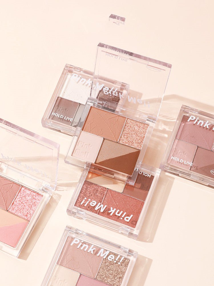 Fingertip Magic Eyeshadow Newbie Low Saturation Milk Tea Earth Color Pearl Matte - DunbiBeauty, LLC