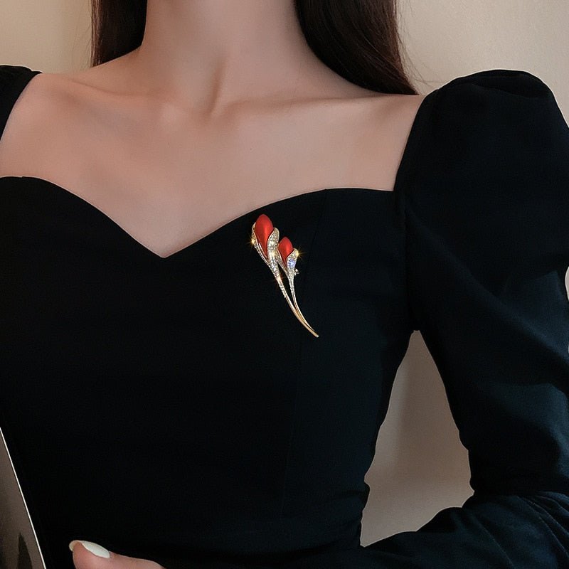 Floral Brooches - DunbiBeauty, LLC