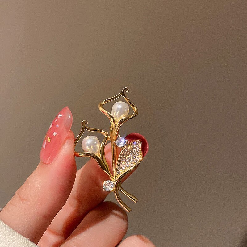 Floral Brooches - DunbiBeauty, LLC