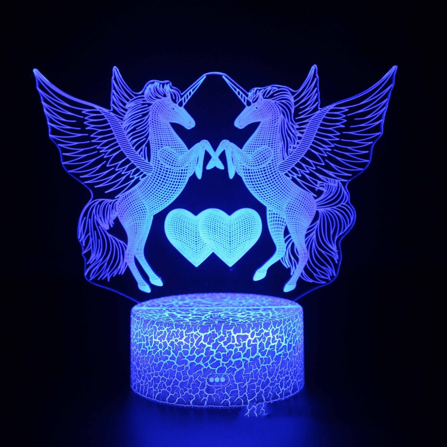LED Colorful Touch Remote Control Creative Desk Lamp - DunbiBeauty, LLC