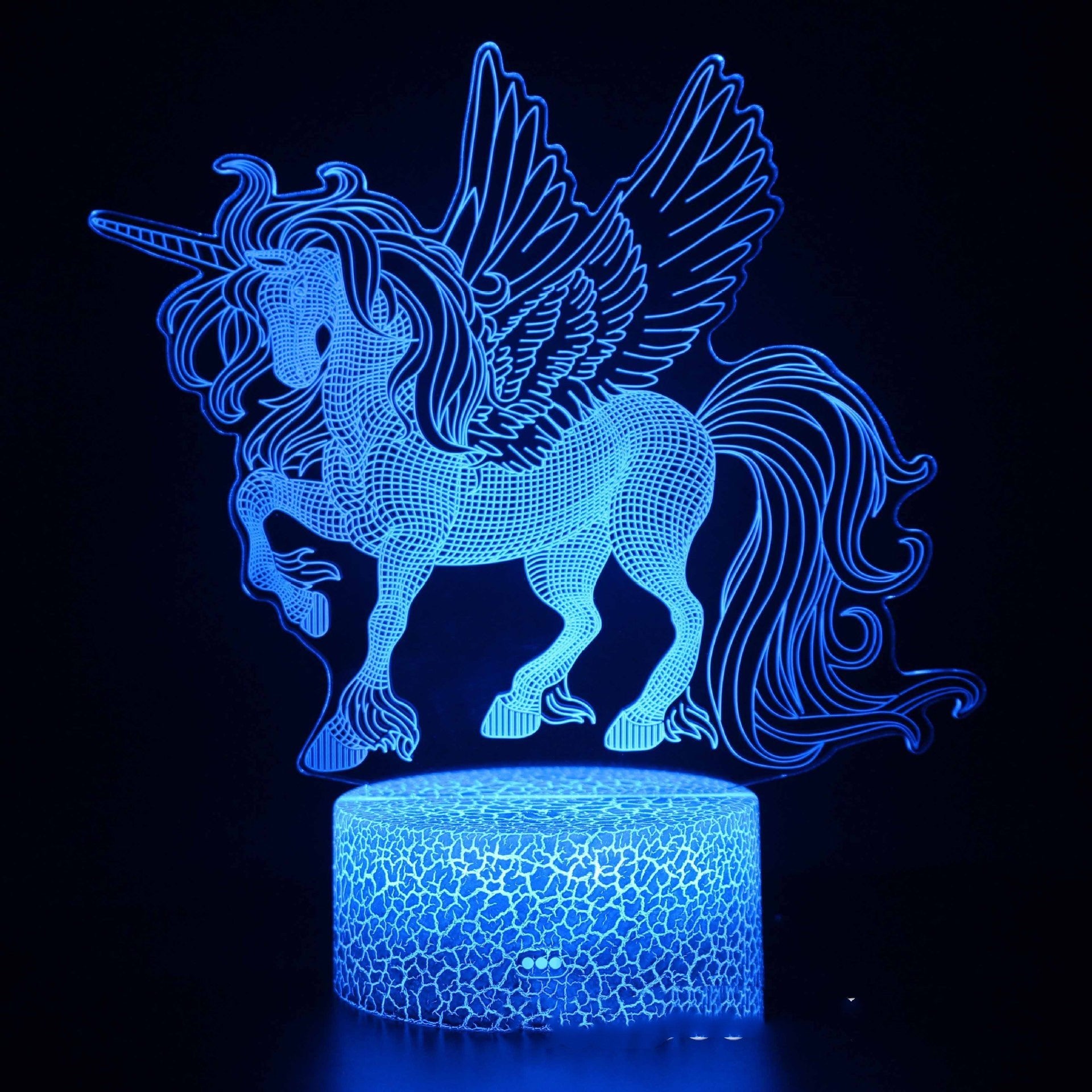 LED Colorful Touch Remote Control Creative Desk Lamp - DunbiBeauty, LLC