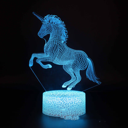 LED Colorful Touch Remote Control Creative Desk Lamp - DunbiBeauty, LLC