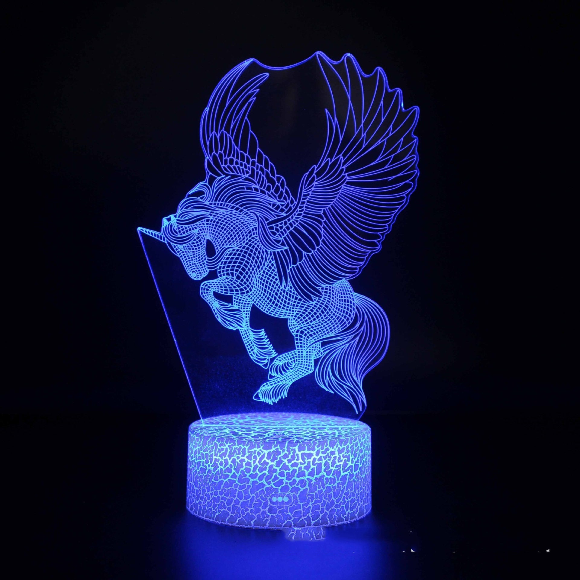 LED Colorful Touch Remote Control Creative Desk Lamp - DunbiBeauty, LLC
